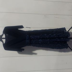 Navy Blue Alex Evenings Dress